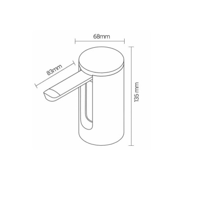 Автоматическая помпа для воды Xiaomi Lydsto Folding Automatic Water Pump (XD-ZDSSQ01) White